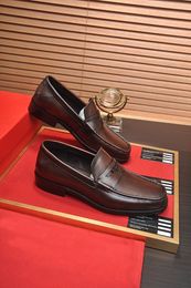 2023 Men Elegant Designer Party Dress Shoes Fashion Wedding Formal Business Comfortable Flats Men's Brand Casual Loafers Size 38-45