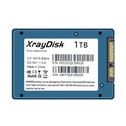 Hard Drives Xraydisk Metal Case Sata3 Ssd 1TB Internal Solid State Drive Hard Disc For Laptop Desktop 230228