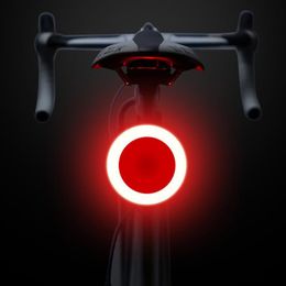 Bike Lights LED Taillight Lantern Creative 1PC Light Band USB Cable Outdoor Supplies Tail Lamp Night Riding Bicycle Rear