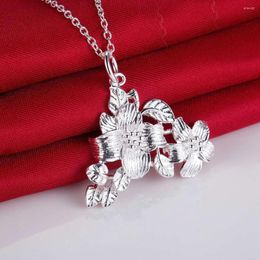 Chains Delicate Elegant Silver Plated Necklace Sale Necklaces & Pendants /NGEQLDBL BJIRFIQQ