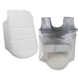 Outdoor Fitness Equipment Karate Chest Guard MMA Kick Boxing Body Protector 230301