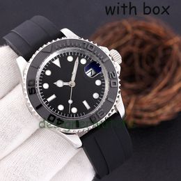 mens watch high quality luxury designer automatic movement mechanical watch size 40MM rubber stainless steel strap waterproof sapphire glass watch