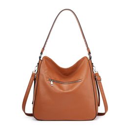 HBP Fashion Womens totes bag solid Colour shopping handbag outdoor shoulder bag