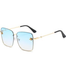 Sunglasses American Trend Street Snap Large Rim Sunglasses Female Online Influencer Similar Glasses