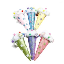 Christmas Decorations 1 Pieces Colored Foam Candy House Pendant Ice Cream Cake Cup Tree Random Color