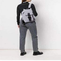 Hip hop alyx male backpack casual women streetwear alyx high quality crossbody cross-functional metal buckle bag alyx bag311m