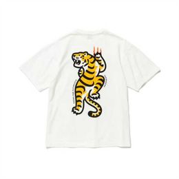 Camisetas masculinas 2023sss Tiger humano feito camisetas homens mulheres 1 1 alta qualidade de manga curta camiseta camisetas g230301