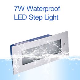 LED Stainless Steel Mini Brick Light Outdoor Garden Recessed Step Wall Lights Villa or Other Indoor Use Suitable Street Fiower Bed Courtyard Residence crestech168