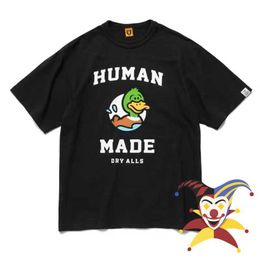 Men's T-Shirts Du Print Human Made T-shirts Men Women Short Sleeve T Shirt Tees G230301