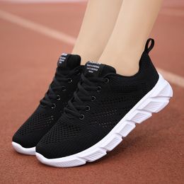 Designer women spring breathable running shoes black purple black rose red womens outdoor sports sneakers Color54