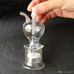 Smoking Accessories Apple core hookah Wholesale Glass bongs Oil Burner Glass Water Pipes Oil Rigs Smoking Free