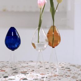 Vases Flower Vase For Table Decoration Living Room Glass Mariage Tabletop Terrarium Containers Floral Plant