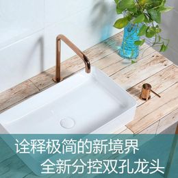 Kitchen Faucets 360 Degree Rotating Copper MaBlack Basin Faucet And Cold Water Vegetables A Sink Mixer Tap Split