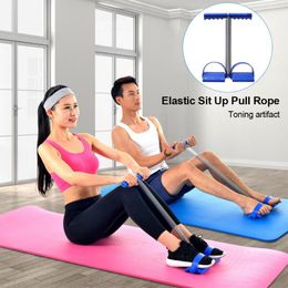 Resistance Bands Elastic Sit Up Pull Rope Multifunctional Yoga Lightweight Leg Exerciser Equipment Accessories For Home Gym