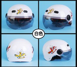Motorcycle Helmets 5-15 Ages Child Helmet Bicycle Cycling Summer Children's Wholesale Helm Scooter
