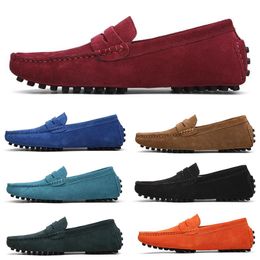 2022 fashion Men Running Shoes Black Blue Wine Red Breathable Comfortable Mens Trainers Canvas Shoe mens Sport Sneaker Runners yardage 40-45