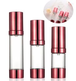 Storage Bottles 10pcs/lot Refillable Bottle Travel Cosmetic Packaging Empty Airless Pump Plastic Vacuum Emulsion 15ml 30ml 50ml