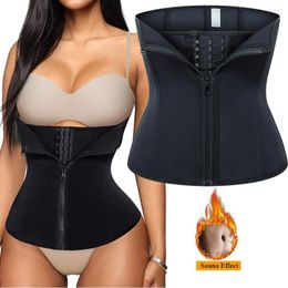 Bustiers & Corsets Women Waist Trainer Body Shaper Neoprene Sauna Sweat Suit Belly Slimming Sheath Modeling Trimmer Belt Weight Loss Corset