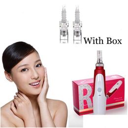 Other Skin Care Tools Electric Microneedle Pen Stamp With Cartridges Anti Ageing Facial Beauty Drop Delivery Health Devices Dhhk9