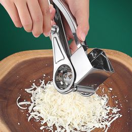 Cheese Tools Stainless Steel Hand Shaper Rotary Cleaner Chocolate Scraper Chips Grater 230302