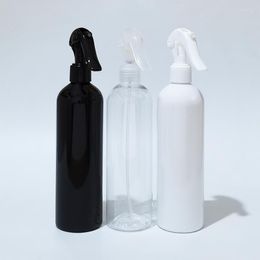 Storage Bottles 12PCS 400ML Clear/White/Black Trigger Spray Bottle Mist Sprayer Plastic Container Cleaning Big Size