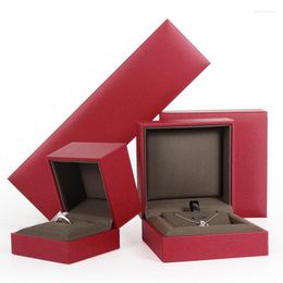 Jewellery Pouches Wholesale 5pieces Red Velvet Package Box For Necklace/bracelet/earrings Gift