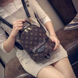 Designer backpack women mini cross body bag for girl handbag Genuine Leather Fashion luxury travel Back pack Shoulder Bags channel bag