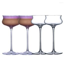 Wine Glasses 4PCS 140ml Tasting Whisky Cocktail Goblet Glass Set Of 4