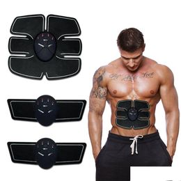 Slimming Belt Ems Wireless Muscle Stimator Smart Fitness Abdominal Training Device Electric Stickers Body Uni Drop Delivery Health B Dhe8I
