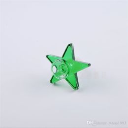 Smoking Accessories Green Star Glassware Accessories , Wholesale Glass Bongs Accessories,