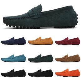 2022 Mode Herren Laufschuhe Schwarz Blau Rot Braun Atmungsaktiv Bequeme Herren Trainer Segeltuchschuh Herren Sport Sneakers Läufer Lauflänge 40-45