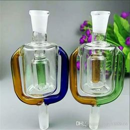 Water glass snuff bottle plug Wholesale bongs Oil Burner Pipes Water Pipes Glass Pipe Oil Rigs Smoking