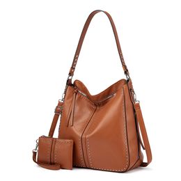 Outdoor Tote bag Fashion women's bag Solid Colour large capacity handbag