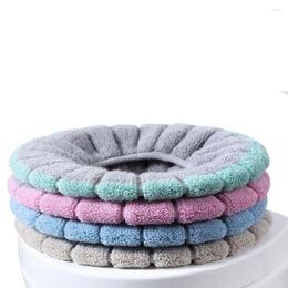 Toilet Seat Covers Bathroom Accessories Warmer Washable O-Shaped Cover Pad Closestool Mat Cushion