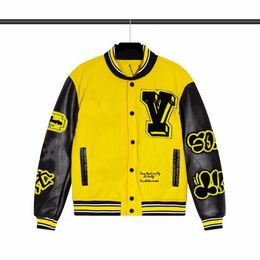 for luxury jacket Fashion men Designer and womens Hip Hop Style streetwear long sleeve coats oversized 6GY0