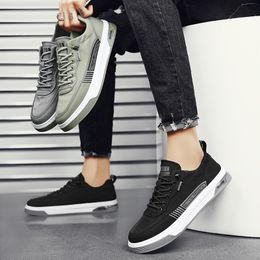 2023 uomo donna scarpe da corsa verde nero grigio Aumenta comode scarpe da ginnastica da uomo sneakers da esterno taglia 39-44 color45