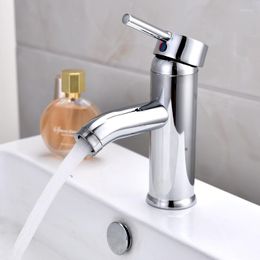 Bathroom Sink Faucets Stainless Steel Black Faucet Mixer Tap Accessories Basin And Cold Single Hole Chrome Water