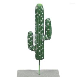 Decorative Flowers Artificial Cactus Plants Simulation Succulent Indoor Fake Tree Landscaping Art El Garden Christmas Home Decor