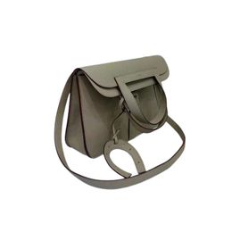 new horseshoe tote womens bag leather one shoulder oblique span hand top layer cowhide lychee pattern mailman envelope bag