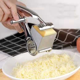 Cheese Tools Rotary Grater butter knife Multifunction Stainless Steel cheese slicer tools ralador 230302