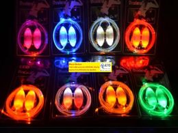 Fibre Optic LED Shoe laces shoelaces neon led strong light flashing shoelace Generation