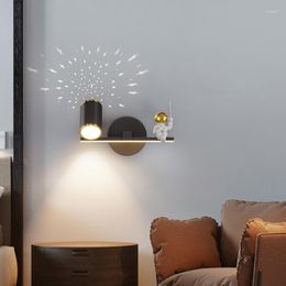 Wall Lamps Mounted Lamp Long Sconces Kitchen Decor Black Outdoor Lighting Merdiven Bathroom Light Retro