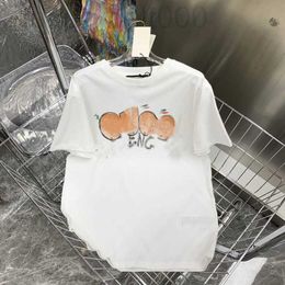 Men's T-Shirts Designer T-Shirt Embroidery High Quality Graffiti Letter Print Cotton Crew Neck Short Sleeve Breathable Top YK7R