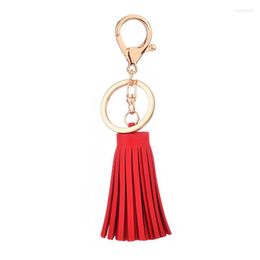 Keychains Keychain Leather Tassels Handbag Backpack Mini Bag Phone Key Ring Accessories Car Charm Holiday Birthday Gift For Girls