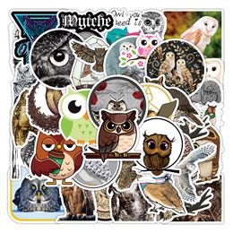 100PCS Animal Owl Graffiti Stickers For Skateboard Car Baby Scrapbooking Pencil Case Diary Phone Laptop Planner Decoration Book Album Kids Toys DIY Decals