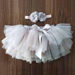 Skirts Baby Girls Tulle Bloomers Infant Newborn Tutu Diapers Cover 2pcs Short Skirts Headband Set Tutu Skirt Girls Skirts Rainbow Skirt T230301