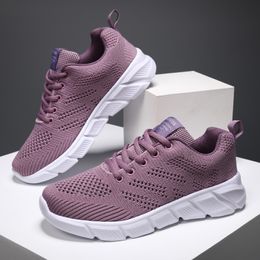 Designer Mulheres Spring Sapatos de corrida respirável preto roxo preto rosa vermelha vermelha feminina esportes esportes ao ar livre color10