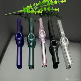 Smoking Accessories Coloured fovea glass pipe Wholesale Glass bongs Oil Burner Glass Water Pipes Oil Rigs Smoking Rigs