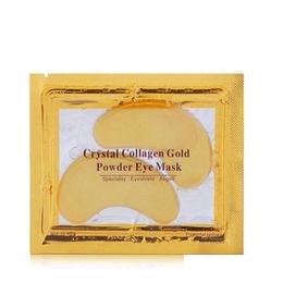 Other Skin Care Tools Crystal Collagen Gold Powder Eye Mask Peels Deep Moisturising And Smoothing Drop Delivery Health Beauty Devices Dhtmx