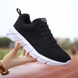 Designer women spring breathable running shoes black purple black rose red womens outdoor sports sneakers Color131